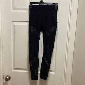 lululemon athletica Black Lace Leggings
